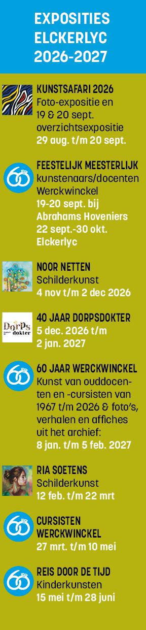 31 oktober t/m 29 november 2026